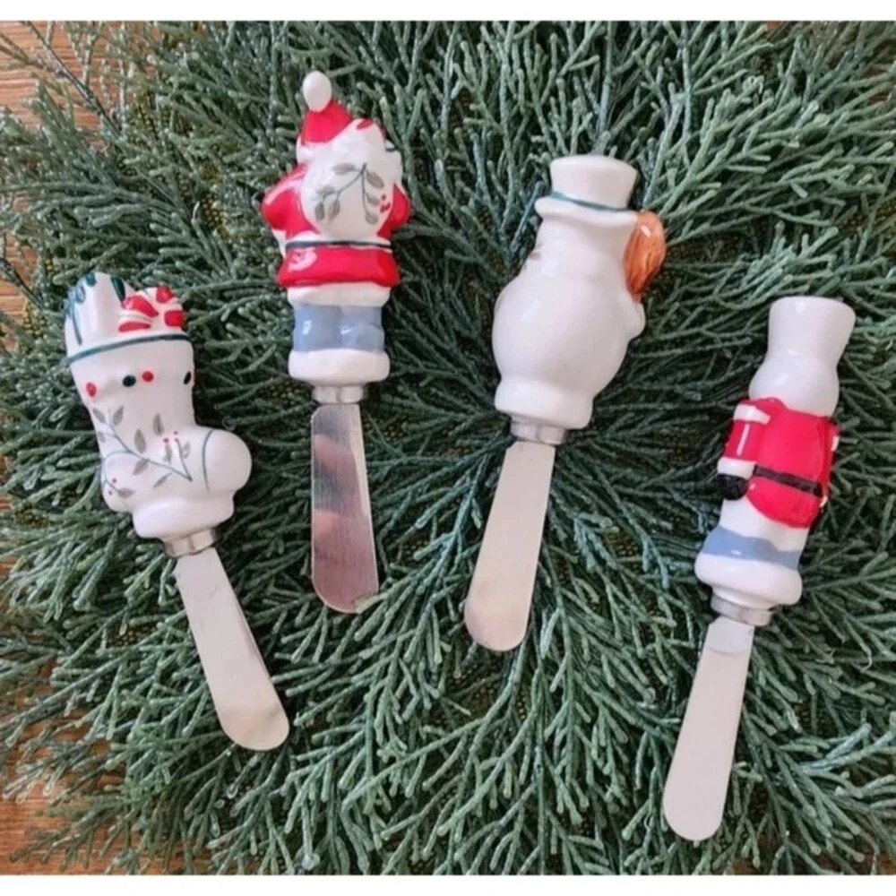 Pfaltzgraff Winterberry Spreaders Set of 4